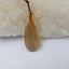 Agate Gemstone Natural Pendant Bead, 39x15x5mm, 4.7g - MyGemGarden