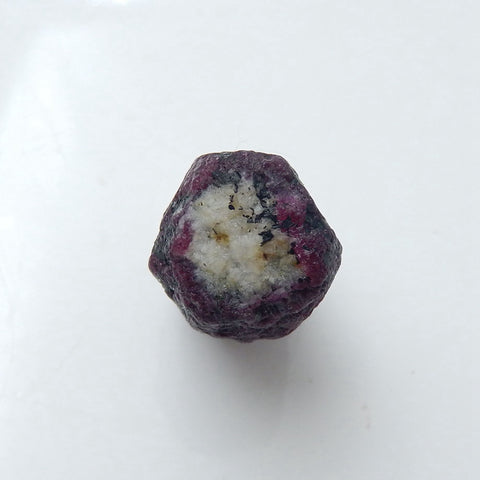 Natural Ruby Raw Material, Gemstone Rough, 23x13x12mm, 8.2g - MyGemGarden