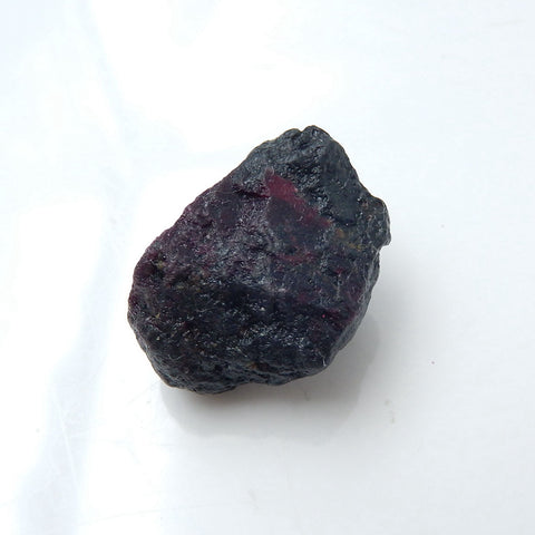 Natural Ruby Raw Material, Gemstone Rough, 23x15x13mm, 9.5g - MyGemGarden