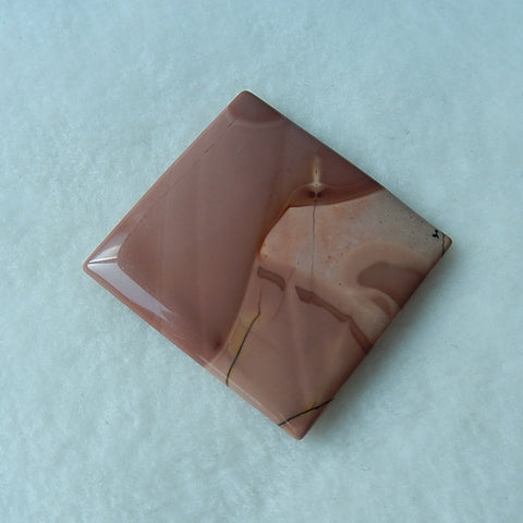 Natural Square Mookaite Jasper Cabochon 34x33x5mm,10.5g - MyGemGarden