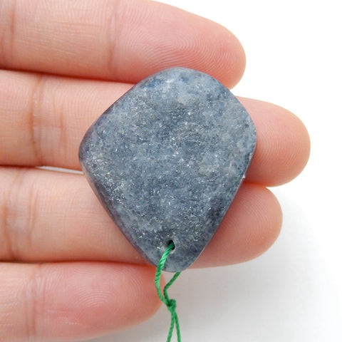 Natural crystal Gemstone Pendant Bead, 30x24x12mm, 10g - MyGemGarden